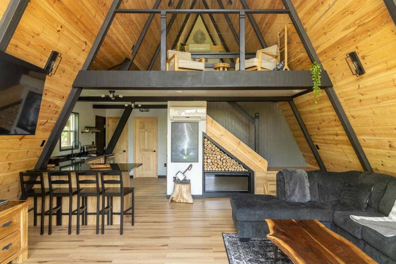 Valhalla Cabins Aframes With Hot Tubs & Sauna Cosby Exterior foto